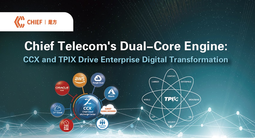 Chief Telecom addresses this demand using its two key infrastructure platforms: the Taipei Internet Exchange (TPIX) and the Chief Cloud Exchange (CCX), enabling businesses to accelerate their cloud adoption and digital transformation.